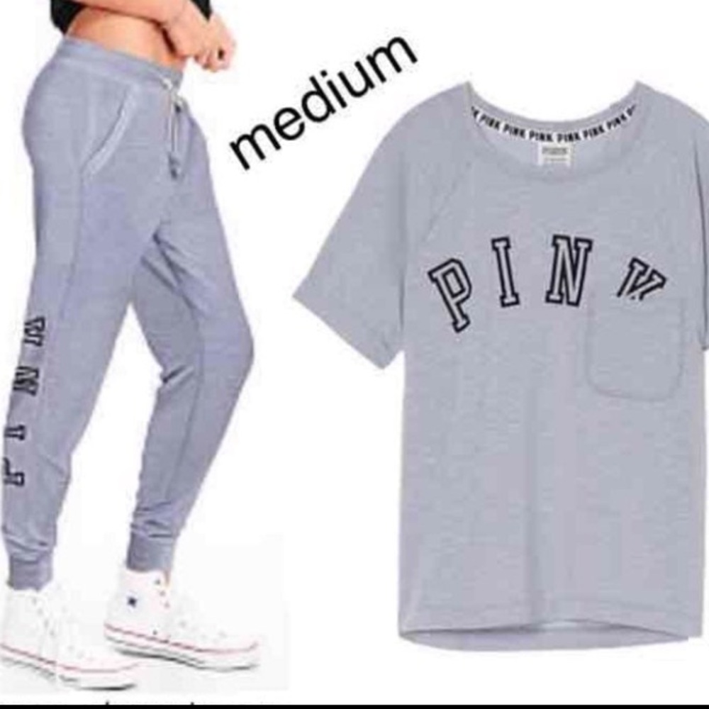 NWT VS PINK MOON RAY MEDIUM SET